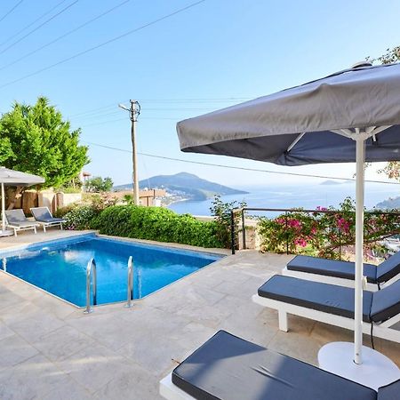 Luxus Villa Skyla Mit 5 Schlafzimmern & Meer-Blick كاس المظهر الخارجي الصورة