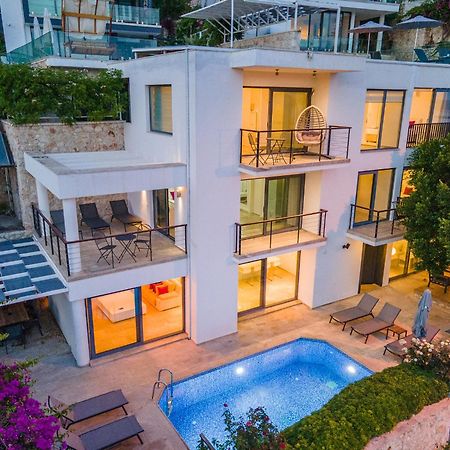 Luxus Villa Skyla Mit 5 Schlafzimmern & Meer-Blick كاس المظهر الخارجي الصورة