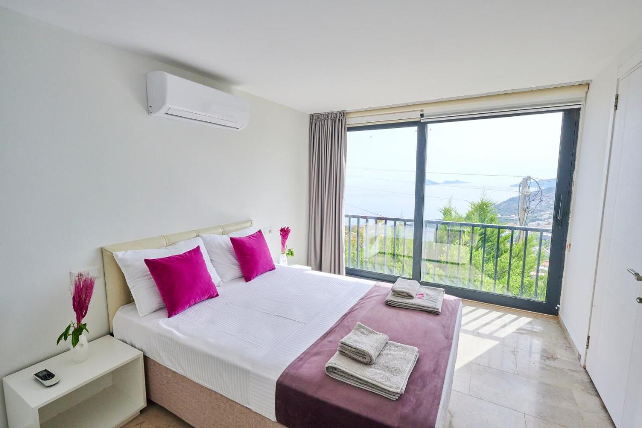 Luxus Villa Skyla Mit 5 Schlafzimmern & Meer-Blick كاس المظهر الخارجي الصورة