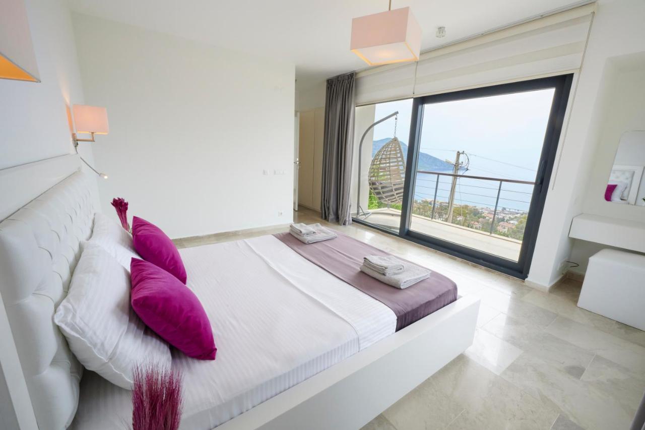 Luxus Villa Skyla Mit 5 Schlafzimmern & Meer-Blick كاس المظهر الخارجي الصورة