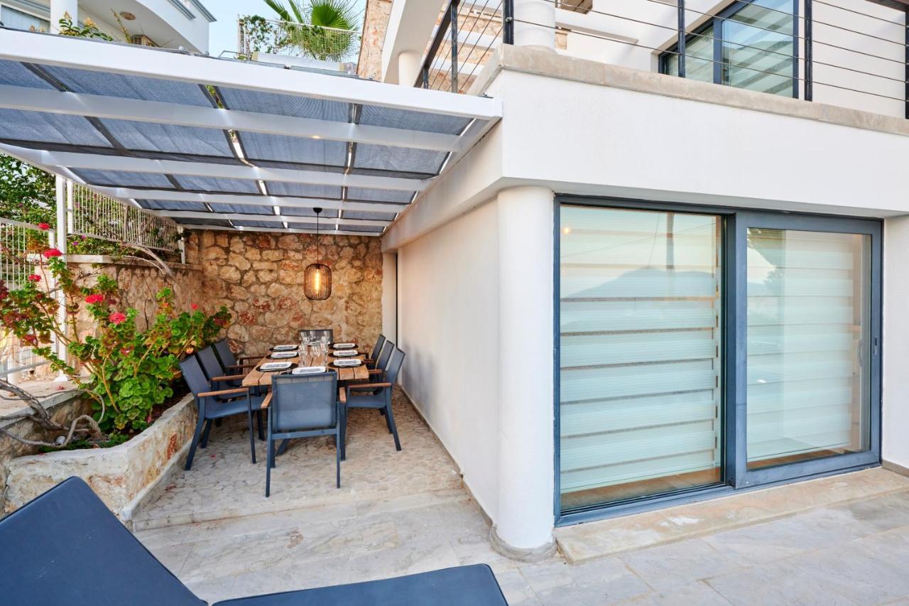 Luxus Villa Skyla Mit 5 Schlafzimmern & Meer-Blick كاس المظهر الخارجي الصورة