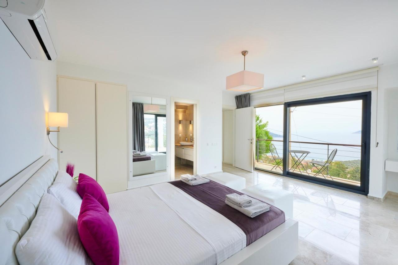 Luxus Villa Skyla Mit 5 Schlafzimmern & Meer-Blick كاس المظهر الخارجي الصورة