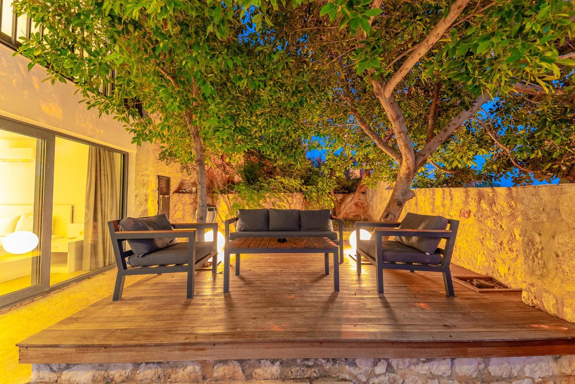 Luxus Villa Skyla Mit 5 Schlafzimmern & Meer-Blick كاس المظهر الخارجي الصورة